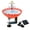 Red, variant on Solar Bird Bath Fountain Outdoor Garden Mini Solar Powered Water Basin for Backyard Patio Decor with Pump