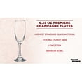 thumbnail image 4 of Champagne Flute 6.25 oz. Set of 10, Bulk Pack - Great for Cocktails, Weddings, Party Favors - Clear, 4 of 5