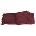 thumbnail image 7 of Home Soft Things Space Yarn Throw - Burgundy - 50" x 60", 7 of 7