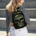 thumbnail image 3 of Camouflage Skull Kids School Backpack for Boys Girls,Travel Laptop Backpacks Book Bag Hiking Camping Daypack Age 5-10, 3 of 7