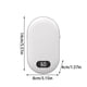 thumbnail image 1 of Herramientas y mejoras para el hogar Calentadores de manos Calentador de manos recargable de doble cara de 5200 mAh con banco de energía Calentador de bolsillo de 20 horas de calor Calentador de manos, 1 of 4