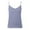 Sky Blue, variant on Women's V Neck Sleeveless Built In Bra Tank Top For Casual Festival Wear And Outdoor Indoor Activities