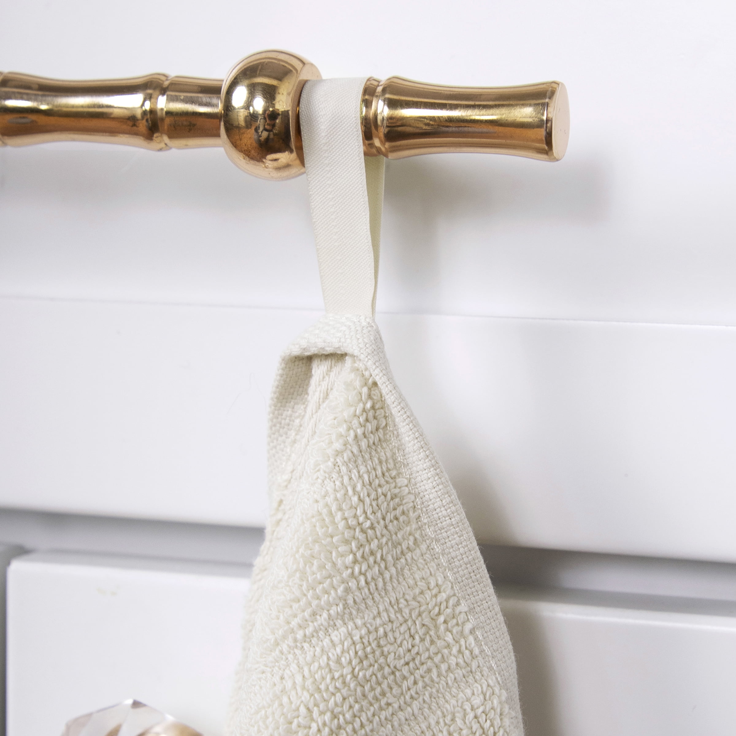 All-Clad Solid Cotton Kitchen Towel, 1-Pack, Almond