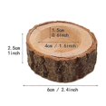 thumbnail image 5 of 24pcs Wooden Candle Holder,votive Tealight Holder For Wedding Party For Table,birthday Christmas Pa, 5 of 5