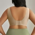 thumbnail image 4 of Plebaso Women's Wireless T Shirt Bras Seamless Full Coverage Bralettes Ladies Wide Strap Everyday Bras, 4 of 7