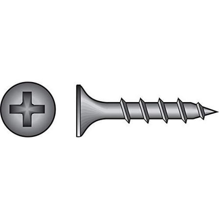 Hillman 77087 No. 6 x 1.25 in. Phillips Drywall Screws Pack of 100