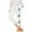 White, variant on ZACPNCV Girls Capri Leggings Independence Day Print High Waist Kids Leggings Athletic Sports Workout Dance Tights Cropped Pants White 8-9 Years
