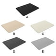 thumbnail image 4 of Becaristey 120*90cm Tapis Antidérapant pour Chaise Anti-Rayures Coussin pour Chaise Pivotante Réutilisable en Polyester Tapis de Protection de Sol pour Maison Bureau Blanc, 4 of 6