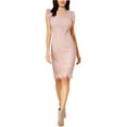 thumbnail image 1 of bar III Robe Trapèze en Dentelle pour Femmes, Rose, Petit, 1 of 2