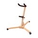 thumbnail image 2 of Soporte de saxofón de madera, Base triangular duradera, altura ajustable para accesorio de instrumento de viento, reemplazo de piezas de reparación kusrkot Soporte para saxofón, 2 of 8