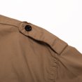 thumbnail image 4 of Men's Cotton Long Sleeve Military Button Down Shirts Cargo Work Shirt, 4 of 6