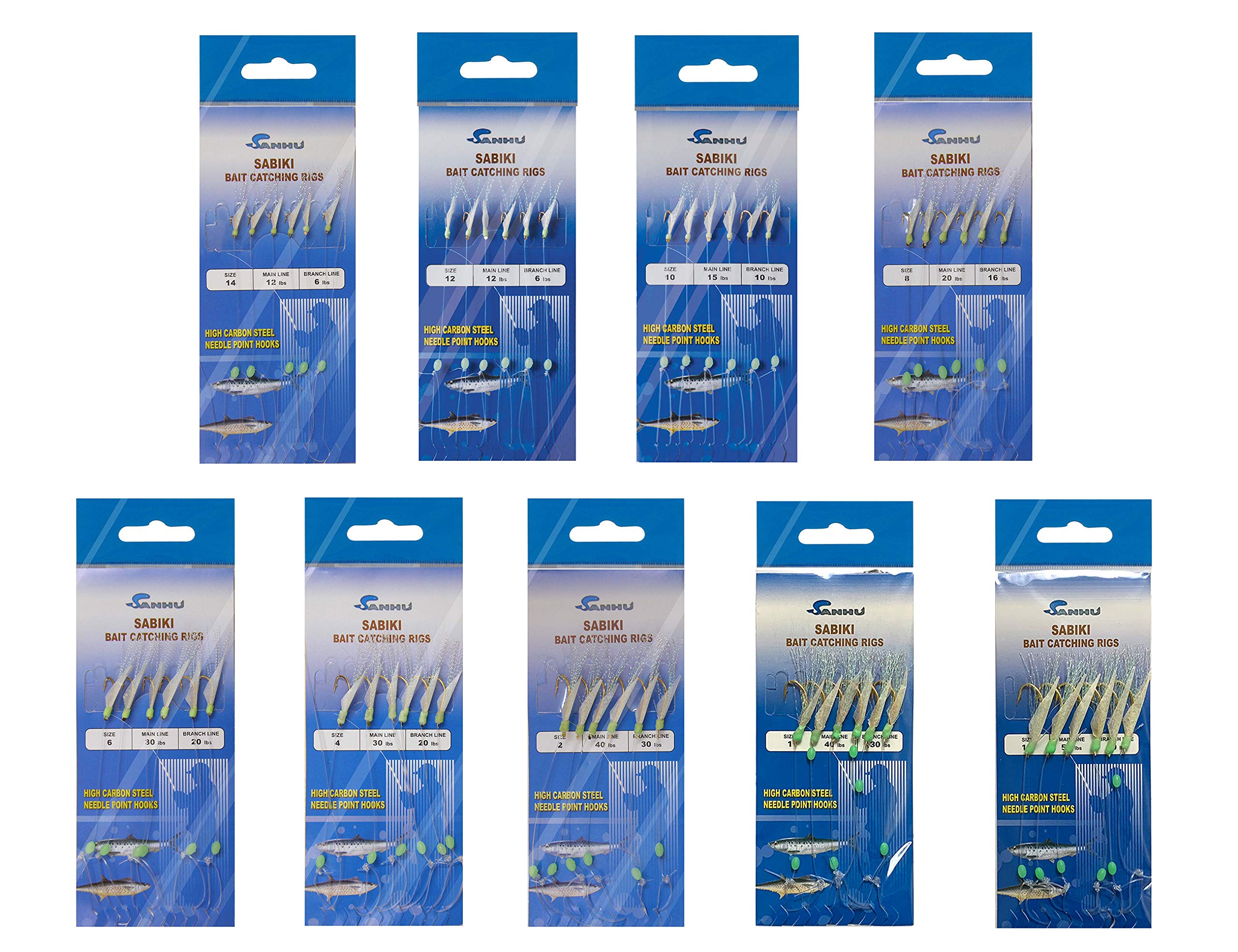 Sanhu Bait Rigs - Size #14 - Model 467 - 10 Packs