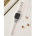 thumbnail image 5 of Wearlizer Celtic Knot Leather Band Compatible with Apple Watch Band 38/40/41/42/44/45/46/49mm Women, Slim Dressy Premium Leather Strap for iWatch Series 11 10 9 8 7 6 5 4 SE Ultra 3 2 1, 5 of 6