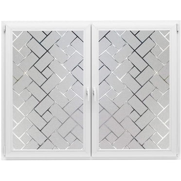 LELINTA Window Glass Sticker Waterproof Frosted Privacy Home Bathroom ...