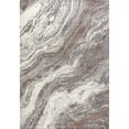thumbnail image 4 of JONATHAN Y  Eleni Contemporary Glam Abstract Marble Area Rug 5 X 8 - Brown/Gray, 4 of 5