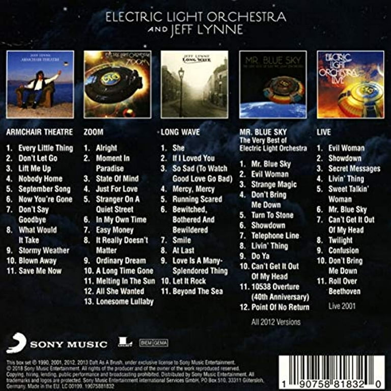 Elo ( Electric Light Orchestra ) - Original Album Classics - Music