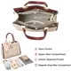 thumbnail image 4 of Bolso de hombro FOXLOVER de piel para mujer, 4 of 6