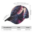 thumbnail image 5 of Xecao Dragon for Baseball Cap: Unisex, crafted from classic polyester twill fabric, featuring a soft unconstructed design, 5 of 5
