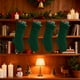 thumbnail image 5 of Decoraciones de Navidad para el Hogar Medias Decoración de Navidad Calcetín de Navidad Grande, Poliéster Rojo de 18.11 Pulgadas para el Almacenamiento de la Decoración Medias de Navidad Pequeñas, 5 of 7