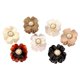 thumbnail image 1 of Pequeñas Pinzas De Acrílico Para El Cabello En Forma De Flor Pinzas De Mandíbula De Plástico Antideslizantes Para Mujeres Cabeza Trasera Horquilla Tocado Accesorios Para El Cabello Para Niñas 7 Piezas Serendint AP005861-00, 1 of 6