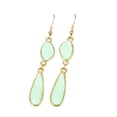 thumbnail image 4 of Minnieouse 1 par de pendientes colgantes con personalidad en forma de gota de agua, accesorios de joyería irregulares, aleación portátil, gota Fruta Verde 10piezas, 4 of 6