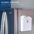 thumbnail image 5 of White Lint Bin with Magnetic Back for Laundry Room Large, 5 of 9