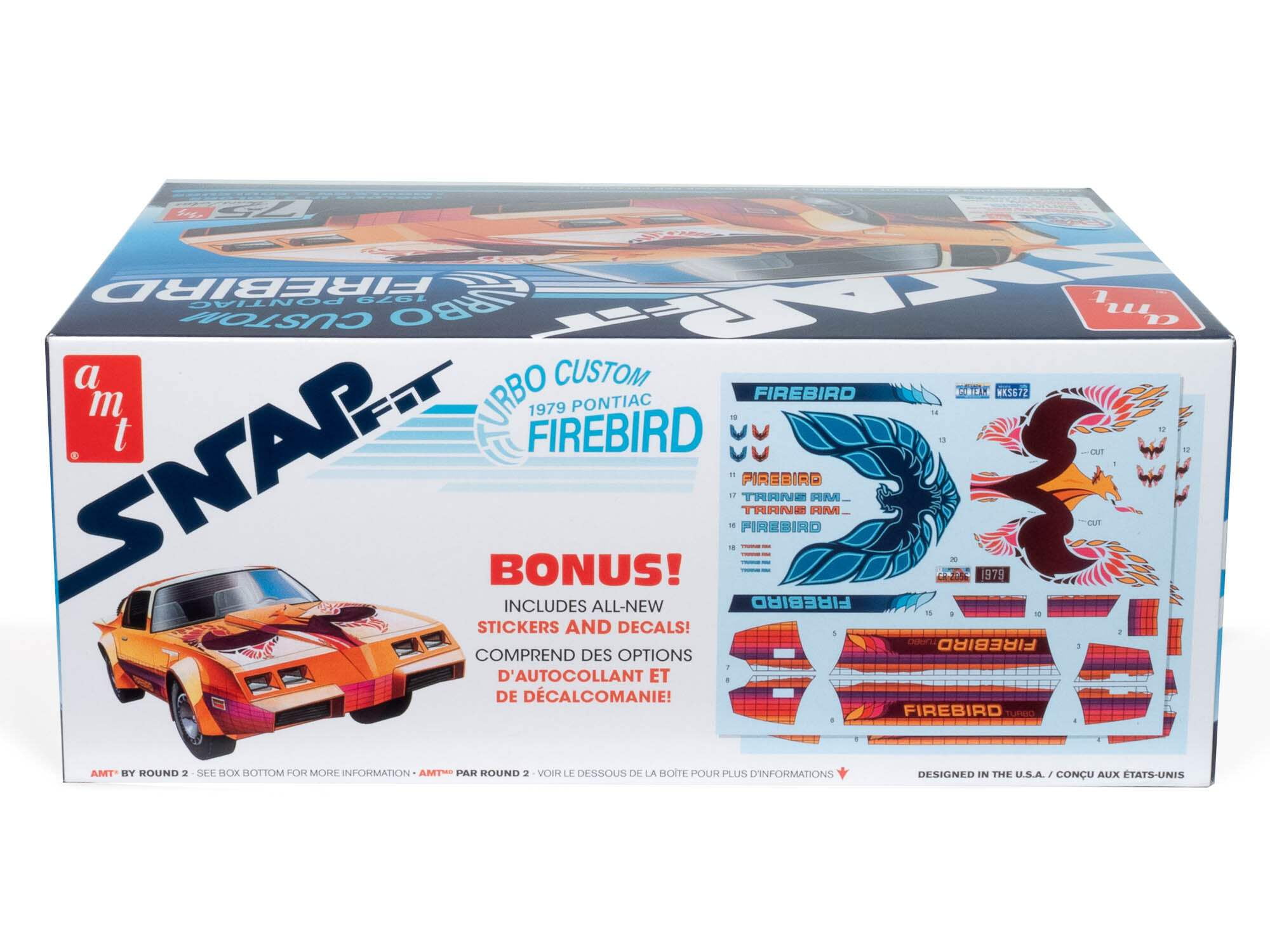 AMT Model Kit Skill 2 1979 Pontiac Firebird "Turbo Custom" (Snap)