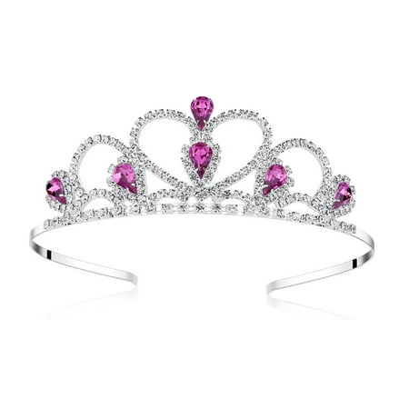 

Jewelry Rhinestone Headwear Suitable for Girls Prom Birthday Princess Party