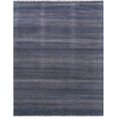 thumbnail image 1 of Pasargad Home GRASS-NVY 3X5 Transitiona Collection Hand-Kontted Silk & Wool Area Rug, Navy & Light Blue - 3 ft. 2 in. x 5 ft. 2 in., 1 of 1