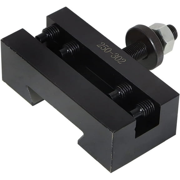 CXA 250-302 Quick Change Tool Post Holder Quick Change Tool Post Turning Facing Holder 13-18 Inch 1Pcs
