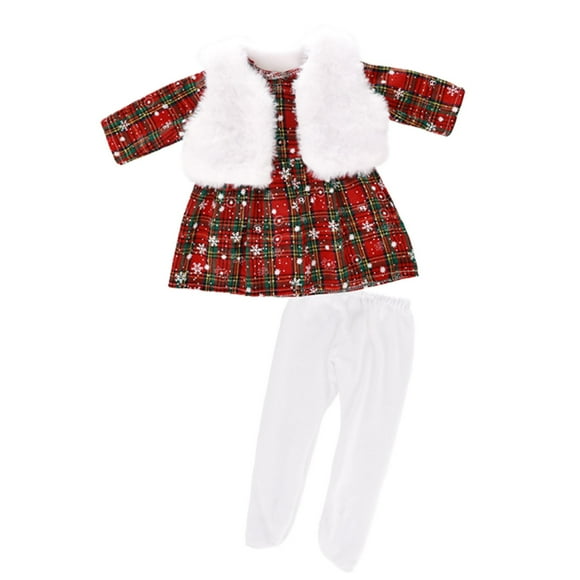 Ropa para muñecas bebés, conjuntos de ropa casual, ropa para muñecas, conjunto de ropa para muñecas, decoración, ropa decorativa para muñecas de 18 pulgadas, conjuntos de tela para muñecas.