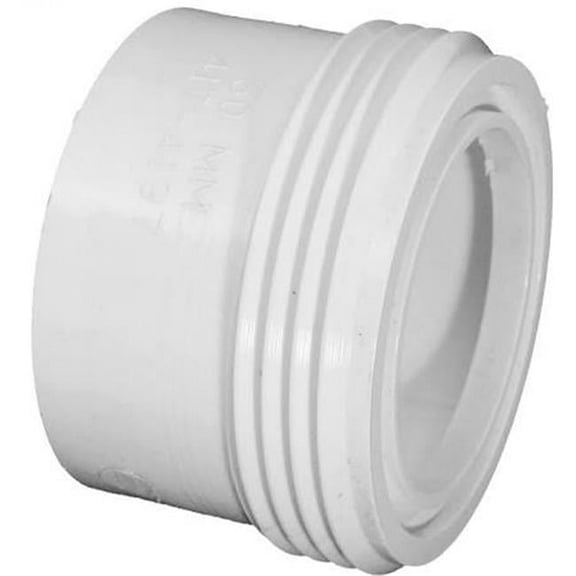 Waterway 417-4090 1.5" Tailpiece Slip Thread Union Buttress