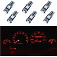 thumbnail image 1 of FrostHike 6 Pack Super Bright 3030-3SMD T5 Canbus Error Free Red Instrument Cluster Panel Dash Light.Plug and Play, 1 of 5
