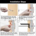 thumbnail image 5 of For Drywall Anchor With Bolt, Heavy Duty Hollow Drywall Anchor Kit,42pcs, 5 of 5