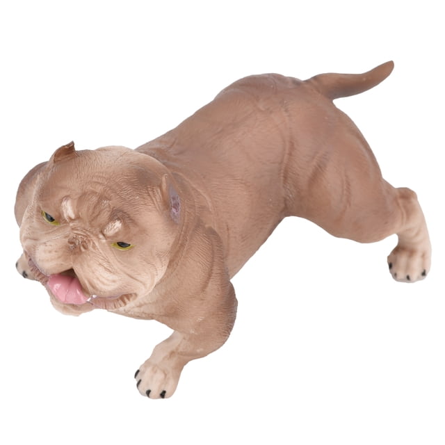 Modelo de perro decorativo, modelo de simulación de bulldog, modelo de perro educativo, colección de juguetes para perros, lo mejor en su clase
