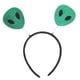 thumbnail image 1 of KAKOWELY Diadema de extraterrestre para Halloween, diadema con temática espacial, disfraz de extraterrestre para cosplay, suministros para fiestas de Halloween para niños y adultos., 1 of 5