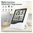 thumbnail image 2 of Digital Temperature Humidity Meter Electronic LCD Indoor Outdoor Thermometer Hygrometer ,Fast Response, 2 of 7