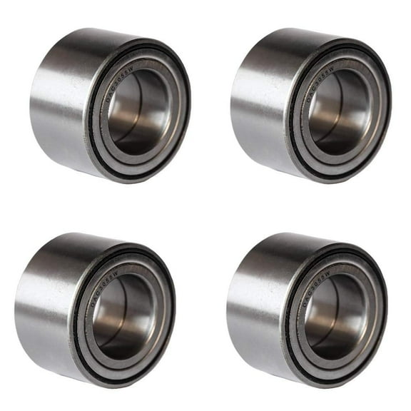 Complete Sealed Front and Rear Wheel Bearing Set - Fits 2002-up Yamaha Kodiak Grizzly YXZ 450 550 660 700 1000
