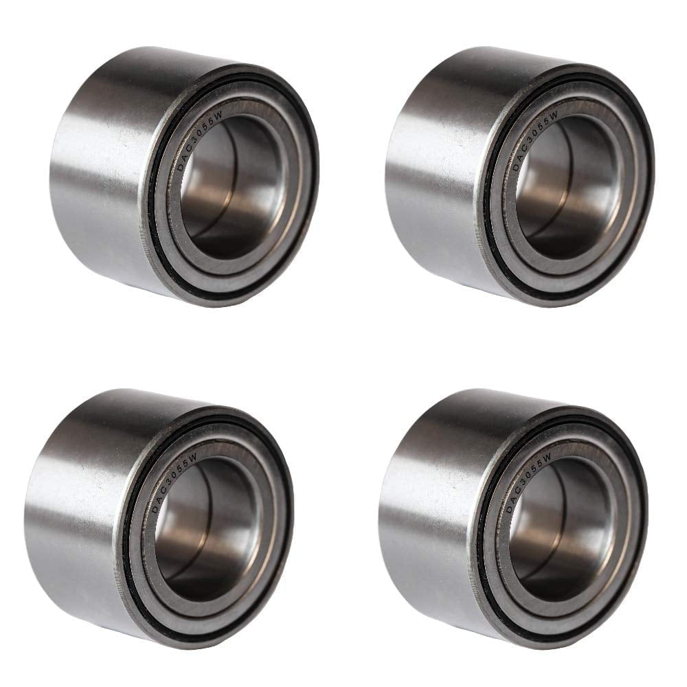 Complete Sealed Front and Rear Wheel Bearing Set - Fits 2002-up Yamaha Kodiak Grizzly YXZ 450 550 660 700 1000
