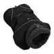 thumbnail image 1 of Abrigo cálido para perros, abrigo para cachorros, impermeable, con correas elásticas para cuello y piernas, ropa para mascotas, chaleco para perros Negro L, 1 of 10