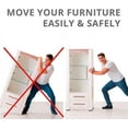 thumbnail image 3 of Reusable Furniture Sliders for Easy Moving, Heavy Duty Furniture Movers with Premium Plastic and Durable EVA Foam, Slide & Hide Design for Furniture Protection, 8 Pieces for Various Hard Surfaces, 3 of 5