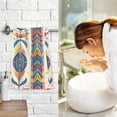 thumbnail image 7 of Retro Lines Hand Towel Cotton Bath Towel Large Face Towels Absorbent for Bathroom Home Hotel, 7 of 7