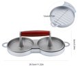 thumbnail image 3 of Double Burger Press Non-Stick Hamburger Press  Hamburger Maker Kitchen Tools, 3 of 8