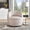 Beige, variant on Thick Padding and Sherpa - 360 Degree Swivel Capacity - Home Main Area - Sturdy and Inviting Chair