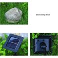 thumbnail image 3 of Luces solares para jardín, lámpara de piedra de simulación para exteriores, luces nocturnas de paisaje impermeables para césped/patio/camino cuatro piedras, 3 of 5