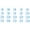 Light Blue, variant on BinKFF 20/30/50 Pcs Numbered Pencil Toppers, Reusable Classroom Pencil Labels for Teachers, Pencil Tracking Markers for Supply Stations and School Organization