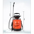 thumbnail image 3 of FIVO 0.8 Gallon Lawn and Garden Pump Pressured Sprayer for All Purpose Cleaning Watering and Weeds, 3 of 6