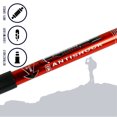 thumbnail image 2 of 2 PCS Trekking Walking Hiking Sticks Anti-shock Adjustable Alpenstock Poles Red, 2 of 10