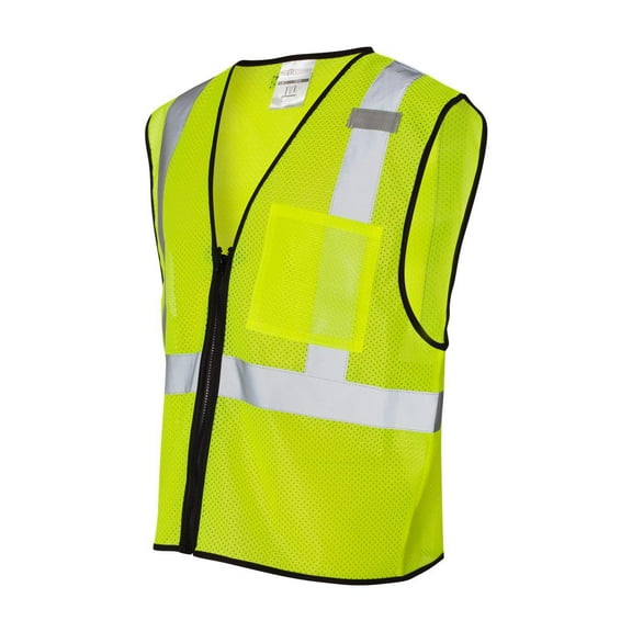 Kishigo Single Pocket Zipper Mesh Class 2 Vest