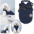 thumbnail image 6 of 3 in 1 Winter Jacket, Fleece-Lined Dog Jacket with Harness, Waterproof & Windproof for Small/Medium/Large Dogs Cat, 6 of 7